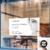 Botox Behandeling Service Aangepaste Venster Cling Raamsticker (Cafe Raam)