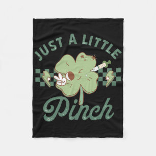 Botox Dealer St Patricks Day Esthetisch Verpleegst Fleece Deken