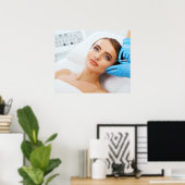 Botox en vulmiddel injecties door esthetische arts poster (Thuiskantoor)