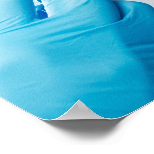 Botox en vulmiddel injecties door esthetische arts poster (Hoek)