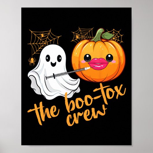 Botox Filler Halloween Esthetische Injector Nurse Poster (Voorkant)