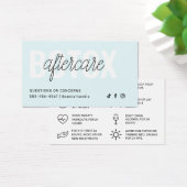 Botox Filler Injectie Nazorg Kaart (Bureau)