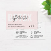 Botox Filler Injectie Nazorg Kaart (Bureau)