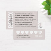 Botox Filler Injectie Nazorg Kaart (Bureau)