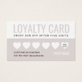 Botox Filler Injectie Nazorg Kaart (Achterkant)