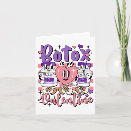 Botox Is Mijn Valentijn Aesthetisch Injector Dyspo Kaart (Voorkant)