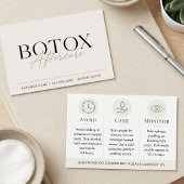 Botox Nazorg Beige Minimaal  Visitekaartje