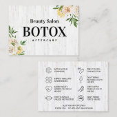 Botox-Visitekaartje voor lentekrotting Visitekaartje (Voorkant / Achterkant)