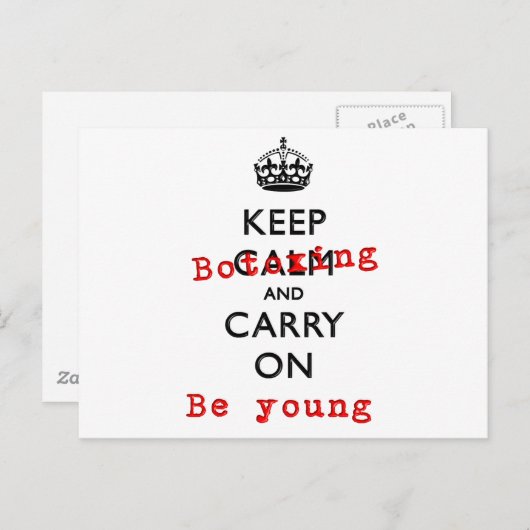 BOTOXEN HOUDEN BRIEFKAART (Voorkant / Achterkant)