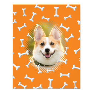 Botpatroon Hond Lijst Print Foto Afdruk