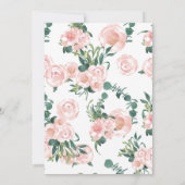 Bots en blokjes Vrijgezellenfeest Invi Kaart (Achterkant)