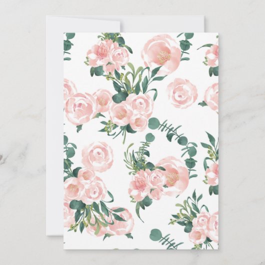 Bots en blokjes Vrijgezellenfeest Invi Kaart (Achterkant)