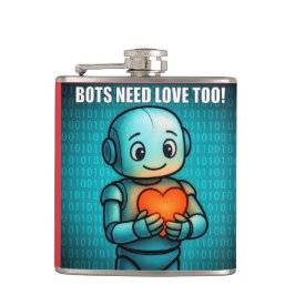 Bots hebben ook liefde nodig - heupfles
