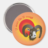 Botsch 21 mars fin 20 avrigl Magnet (Voorkant / Achterkant)