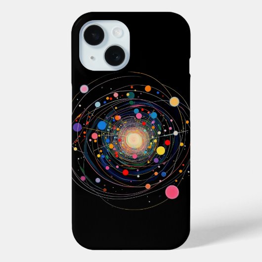 Botsing van deeltjes Case-Mate iPhone case (Achterkant)