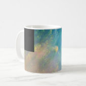 Botsing van gassen nabij een stervende ster in de koffiemok (Voorkant links)