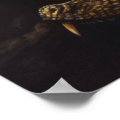 Botsing van Vuur en Veer | Epische Engel vs Draak Poster (Hoek)