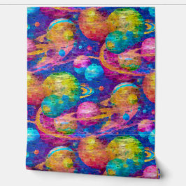 Botsingen in de tijd behang