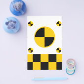 Botsings Test Markeringen Flyer (Enkel)