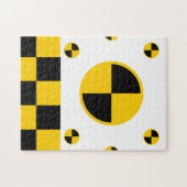 Botsings Test Markeringen Legpuzzel (Horizontaal)