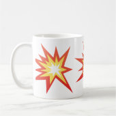 Botsingssymbool Emoji Koffiemok (Links)