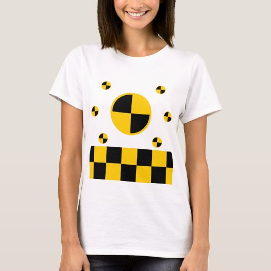 Botsingstest Markeringen Grafisch T-shirt (Voorkant)
