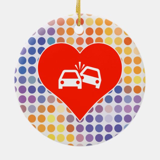 Botsingsventilator Keramisch Ornament (Achterkant)