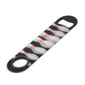 Botsopening voor Bowling Speed Speed Flessenopener (Voorkant Gekanteld)