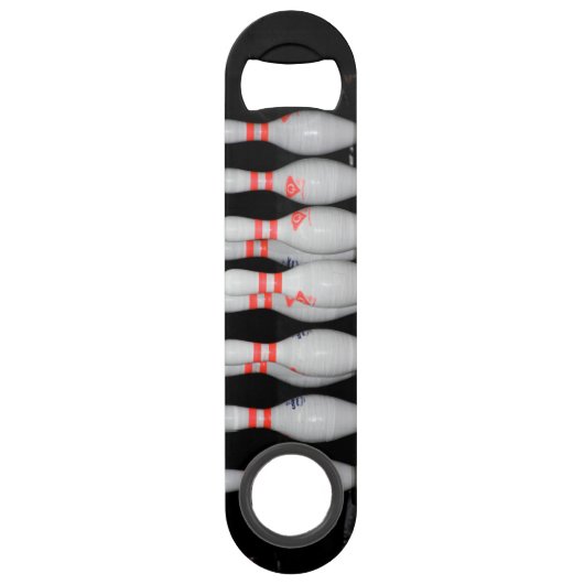 Botsopening voor Bowling Speed Speed Flessenopener (Voorkant)