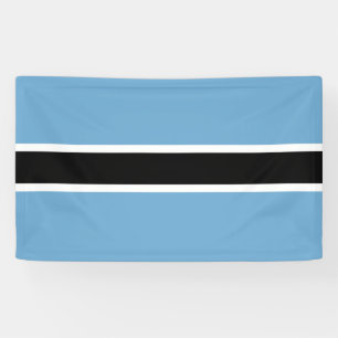 Botswaanse vlag (Botswana) Spandoek