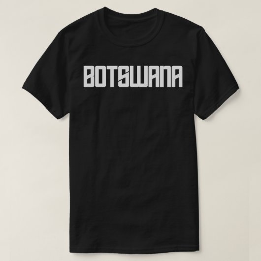 Botswana 1 t-shirt (Design voorkant)