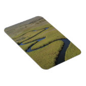 Botswana, Afrika. Arial uitzicht Okavango Magneet (Rechterzijde)