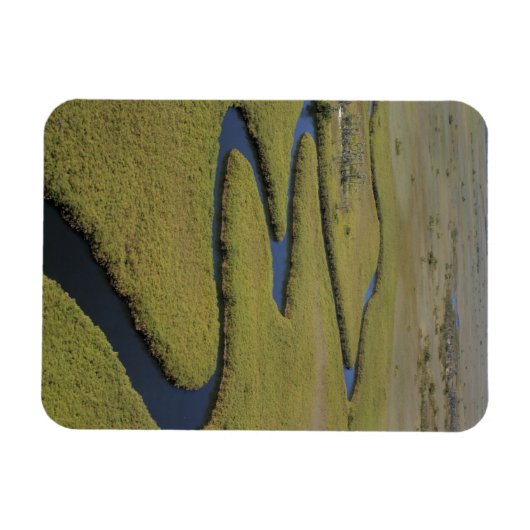 Botswana, Afrika. Arial uitzicht Okavango Magneet (Horizontaal)