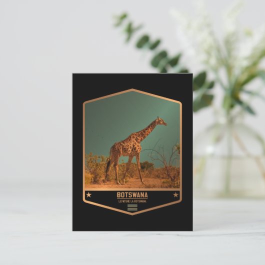 Botswana Briefkaart (Staand voorkant)
