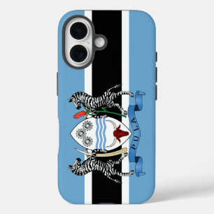 Botswana Coat of Arms/Flag Hoesje-Mate iPhone Case