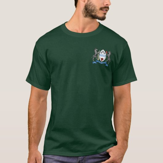 Botswana Coat of Arms T-Shirt (Voorkant)