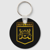 Botswana Emblem Sleutelhanger (Voorkant)