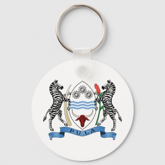 botswana emblem sleutelhanger (Voorkant)