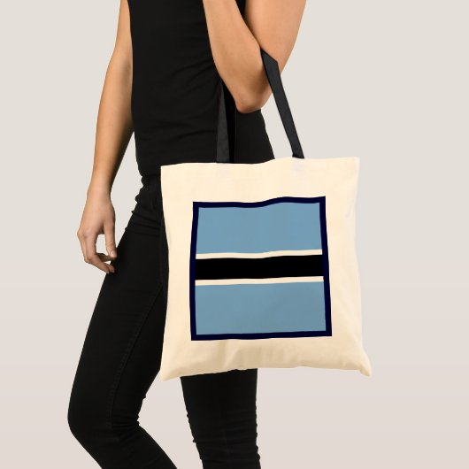 Botswana Flag Bag Tote Bag (Voorkant (product))