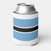 Botswana Flag Blikjeskoeler (Blikje Achterkant)