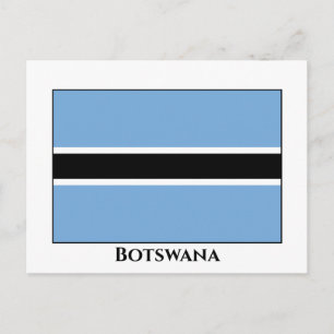Botswana Flag Briefkaart