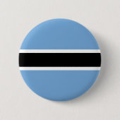 Botswana Flag Button (Voorkant)