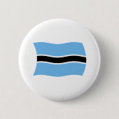 Botswana Flag Button (Voorkant)