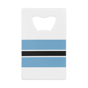 Botswana Flag Creditkaart Flessenopener
