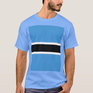 Botswana Flag Graphic T-shirt