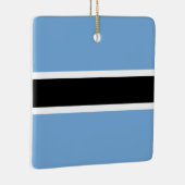 Botswana Flag Keramisch Ornament (Rechts)