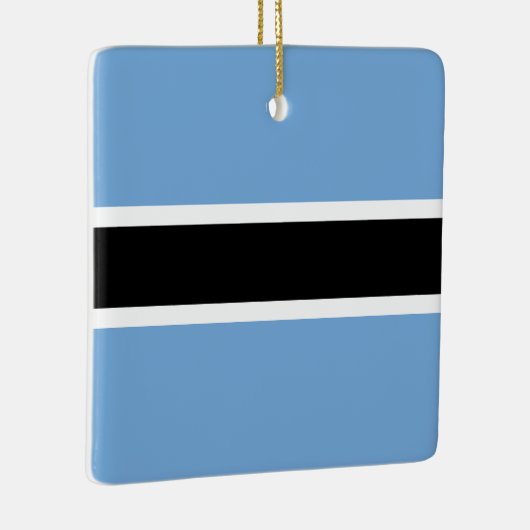 Botswana Flag Keramisch Ornament (Rechts)
