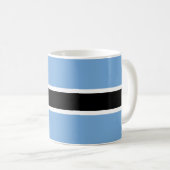 Botswana Flag Koffiemok (Voorkant rechts)