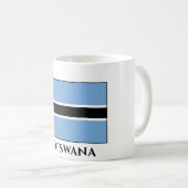 Botswana Flag Koffiemok (Voorkant rechts)