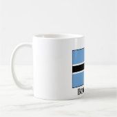 Botswana Flag Koffiemok (Links)